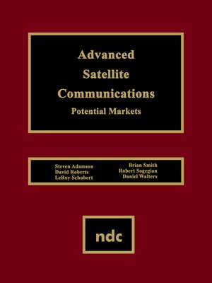 cover image of Advanced Satellite Communications
